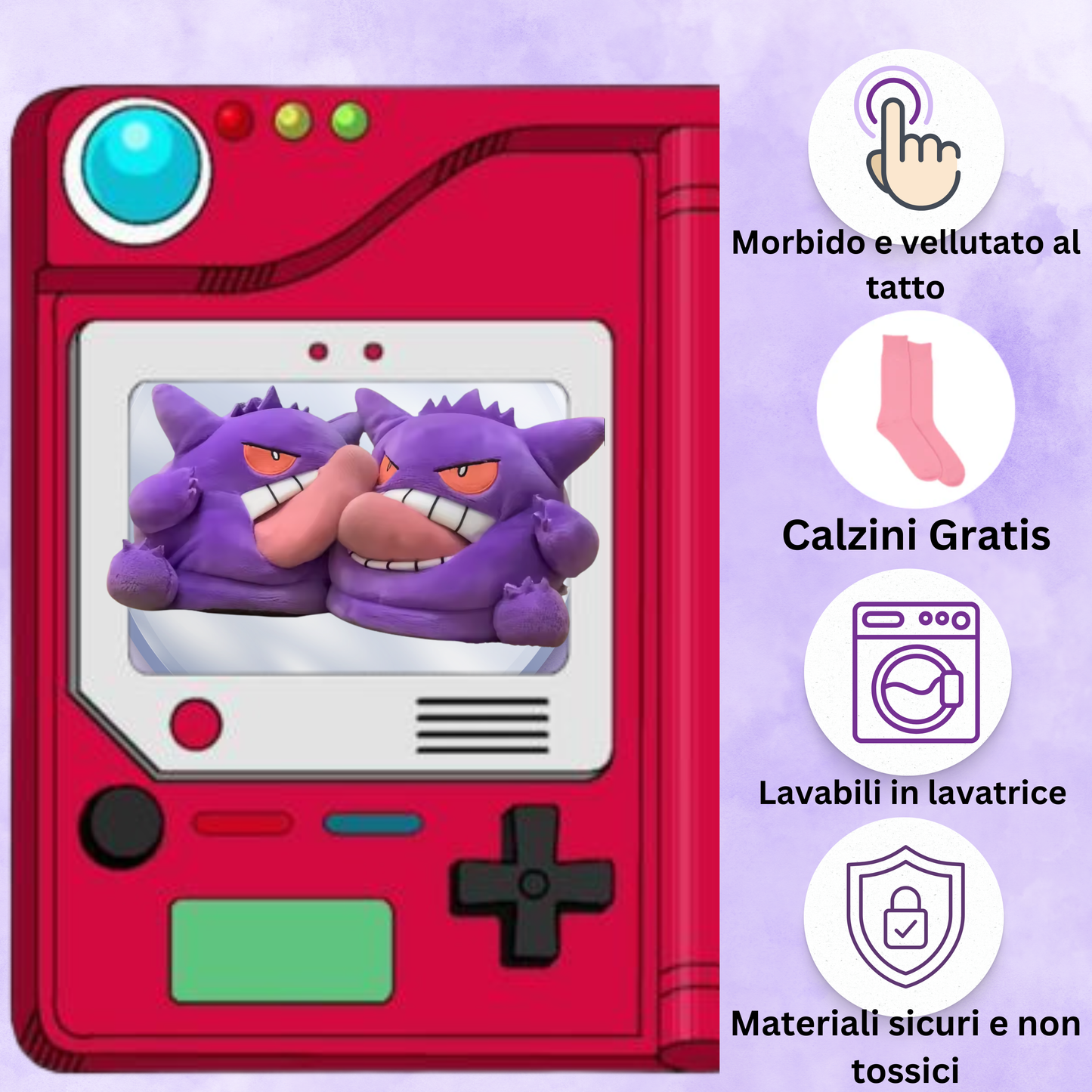 Pantofole Gengar Edizione Comfort™